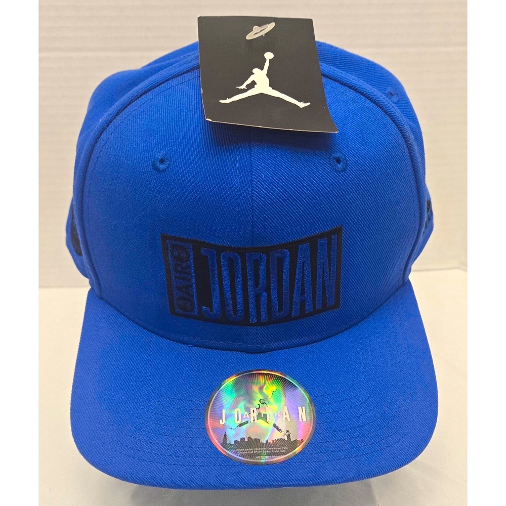 Nike Air Jordan 10 Retro Tinker Hatfield Pro Script Star Snapback Hat Blue NWT